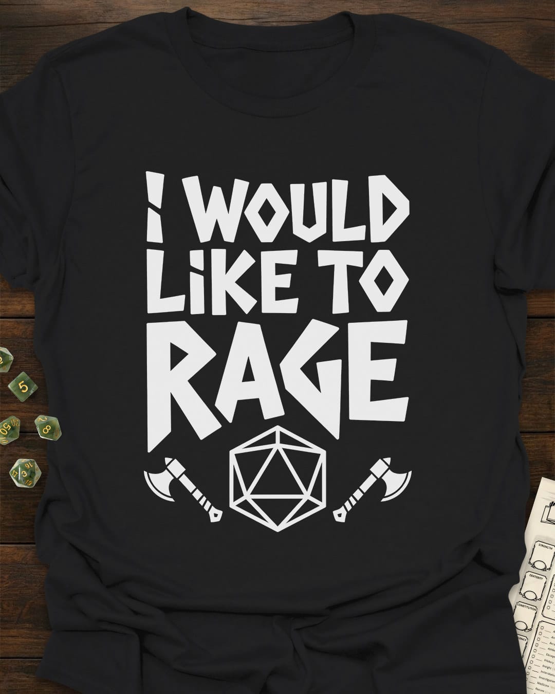 I Would Like To Rage T-Shirt