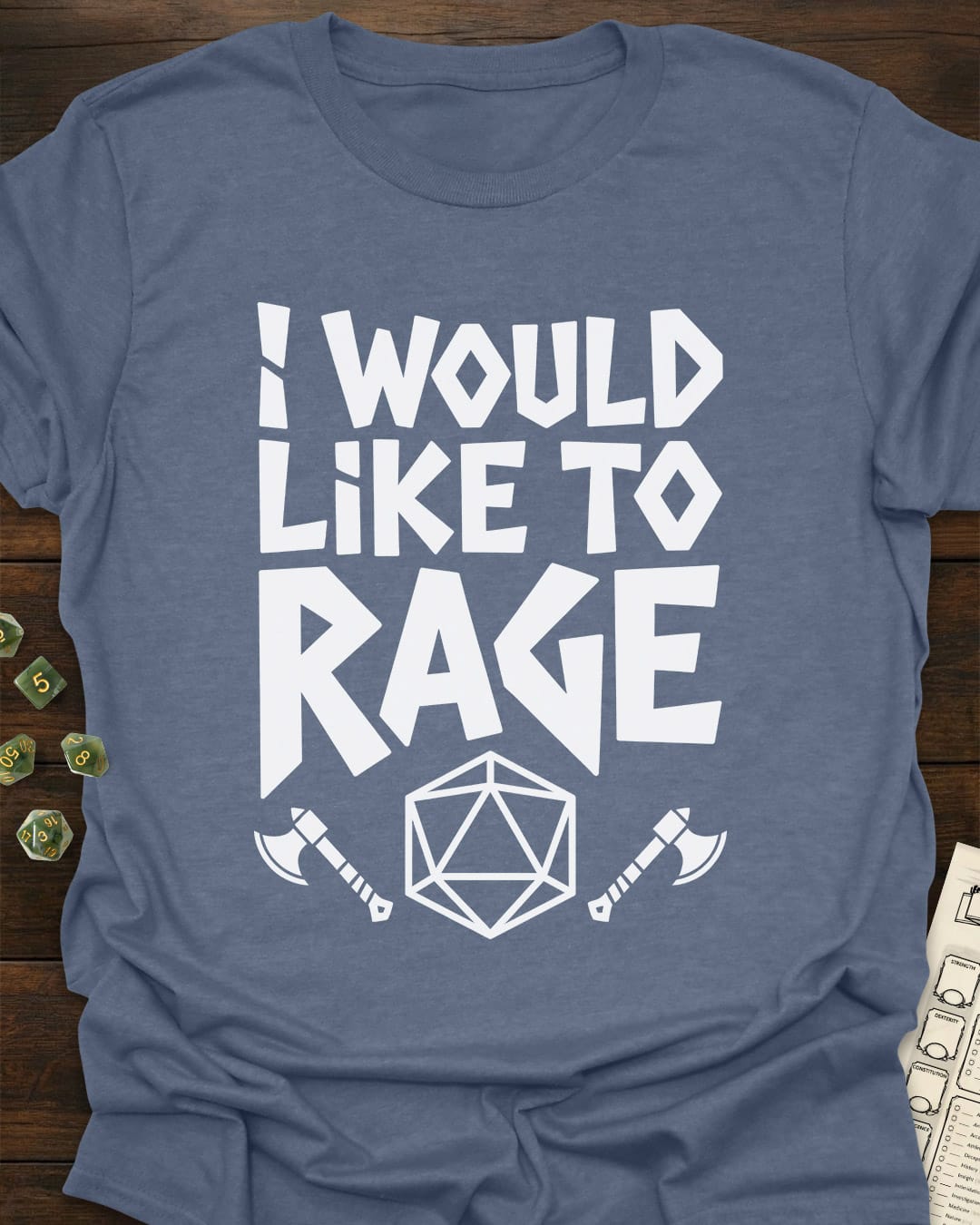 I Would Like To Rage T-Shirt