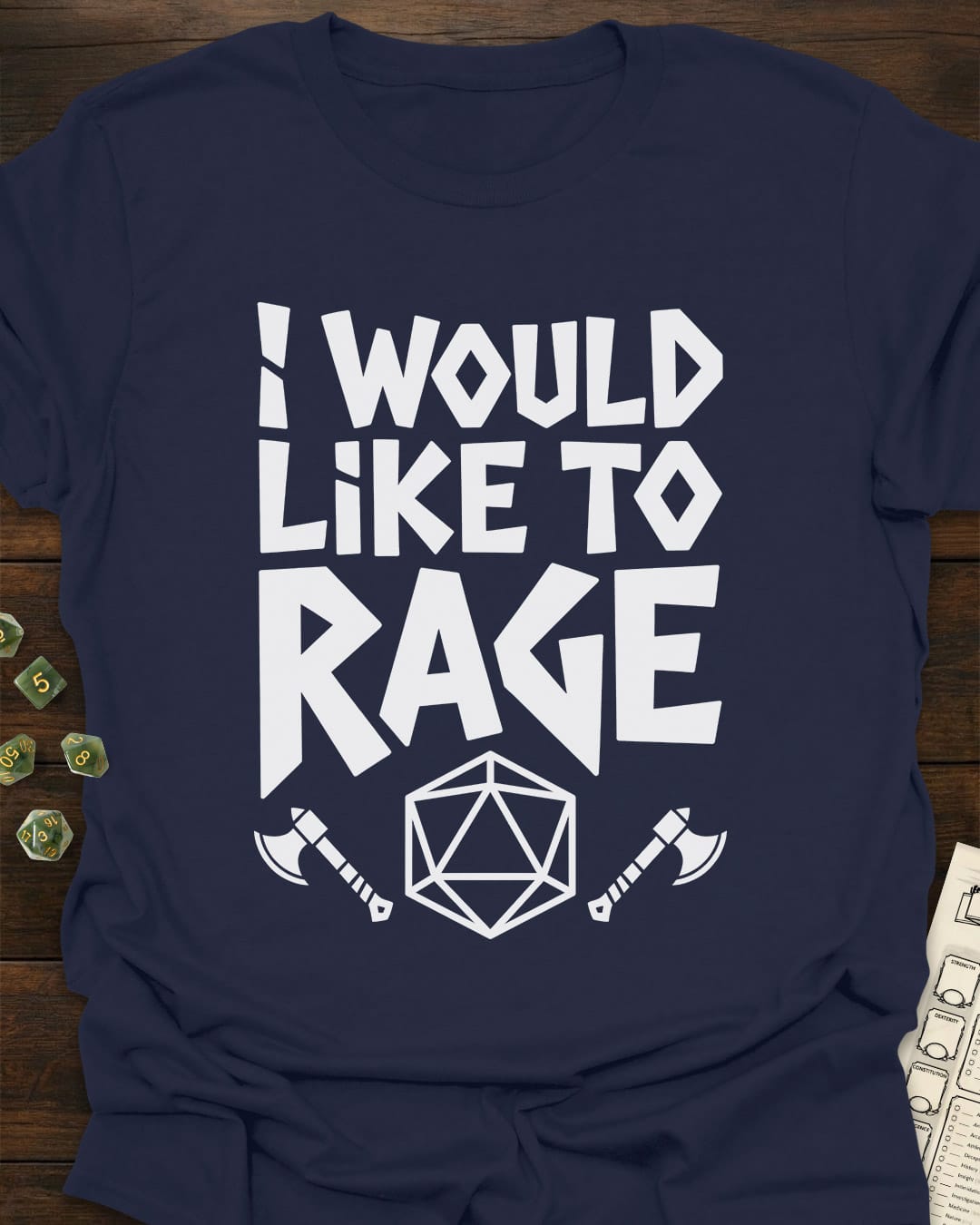 I Would Like To Rage T-Shirt