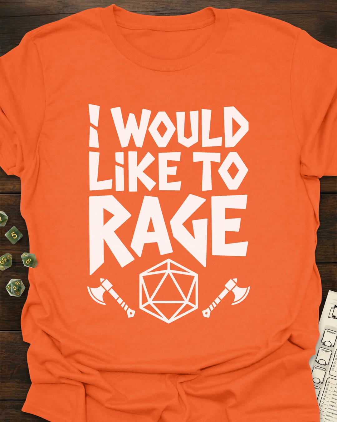 I Would Like To Rage T-Shirt