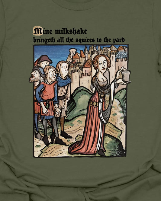 Mine Milkshake - Medieval T-Shirt