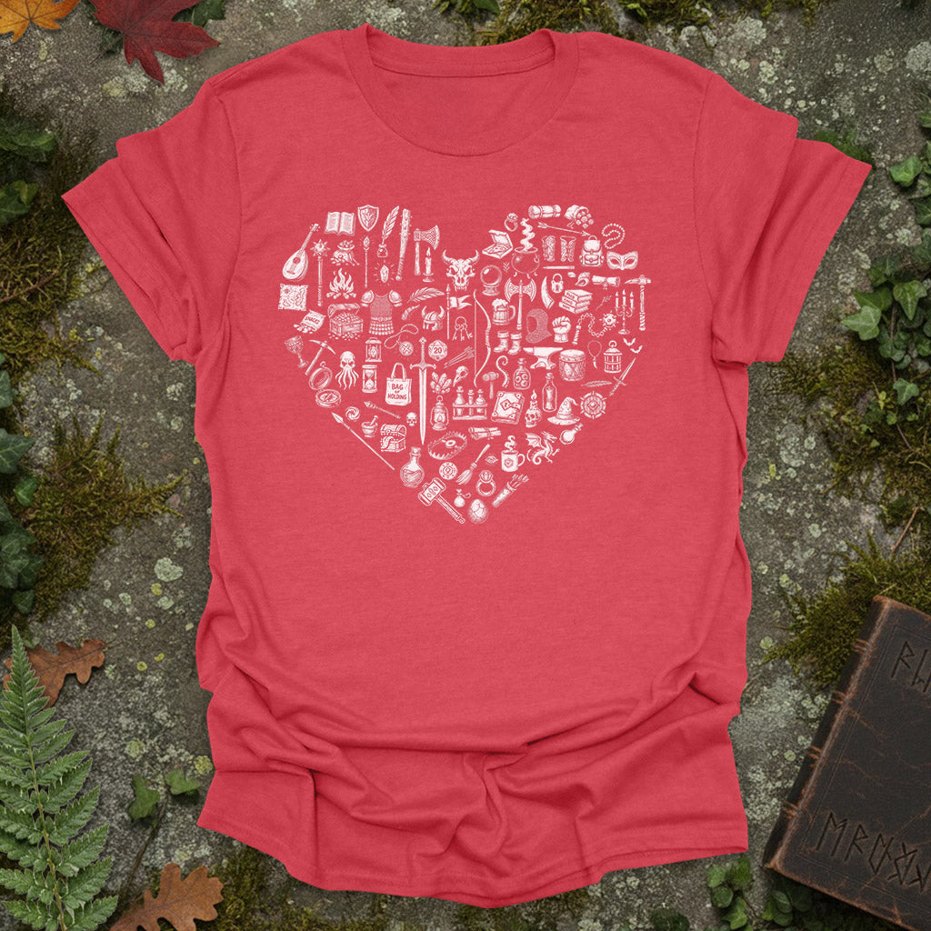RPG Item Collection Heart - T-Shirt