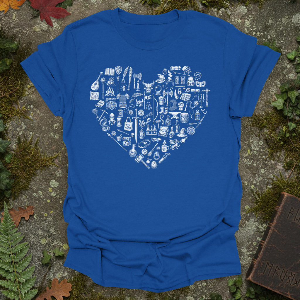 RPG Item Collection Heart - T-Shirt