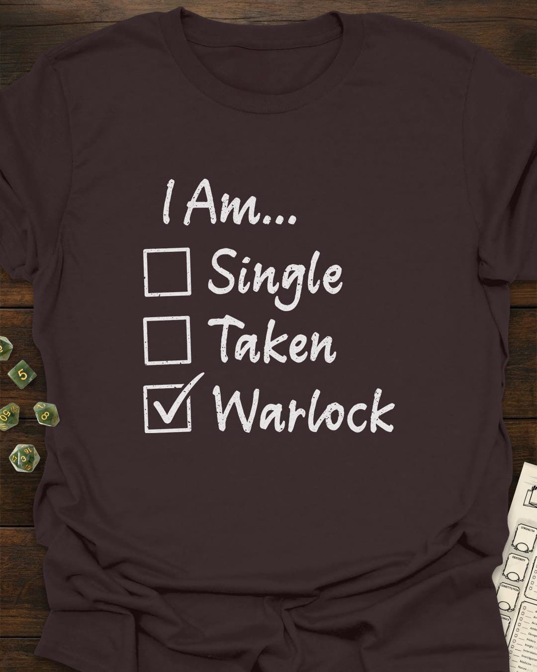 Single Warlock T-Shirt