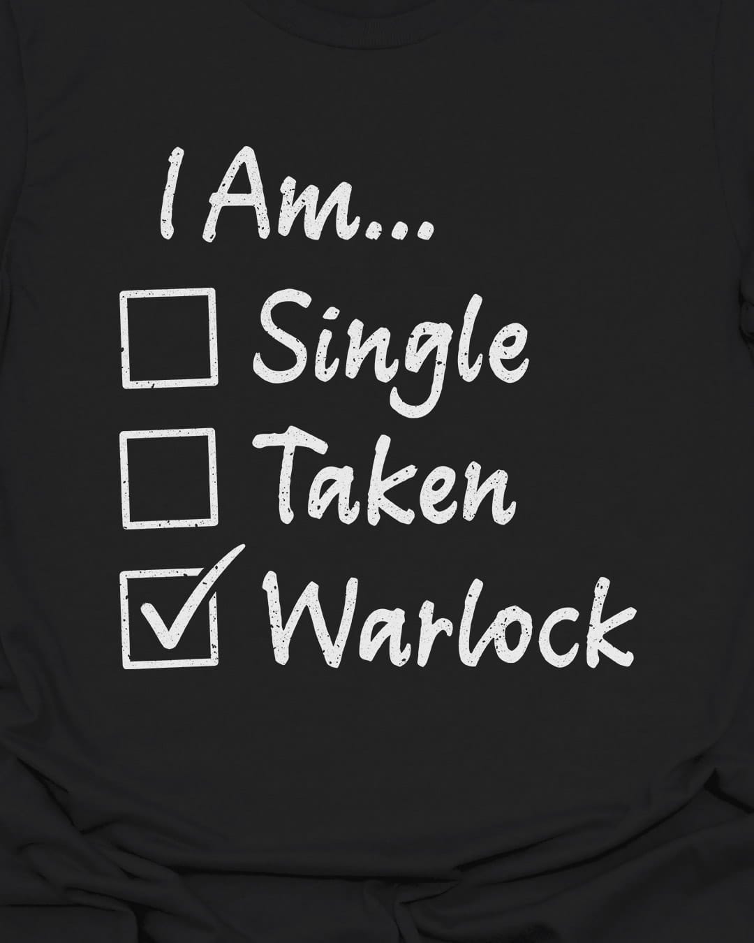 Single Warlock T-Shirt