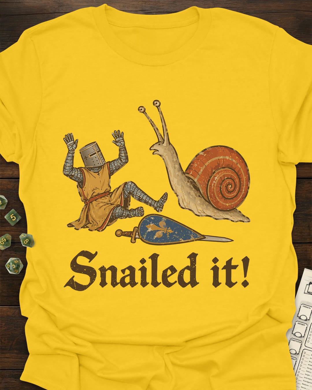 Snailed It T-Shirt