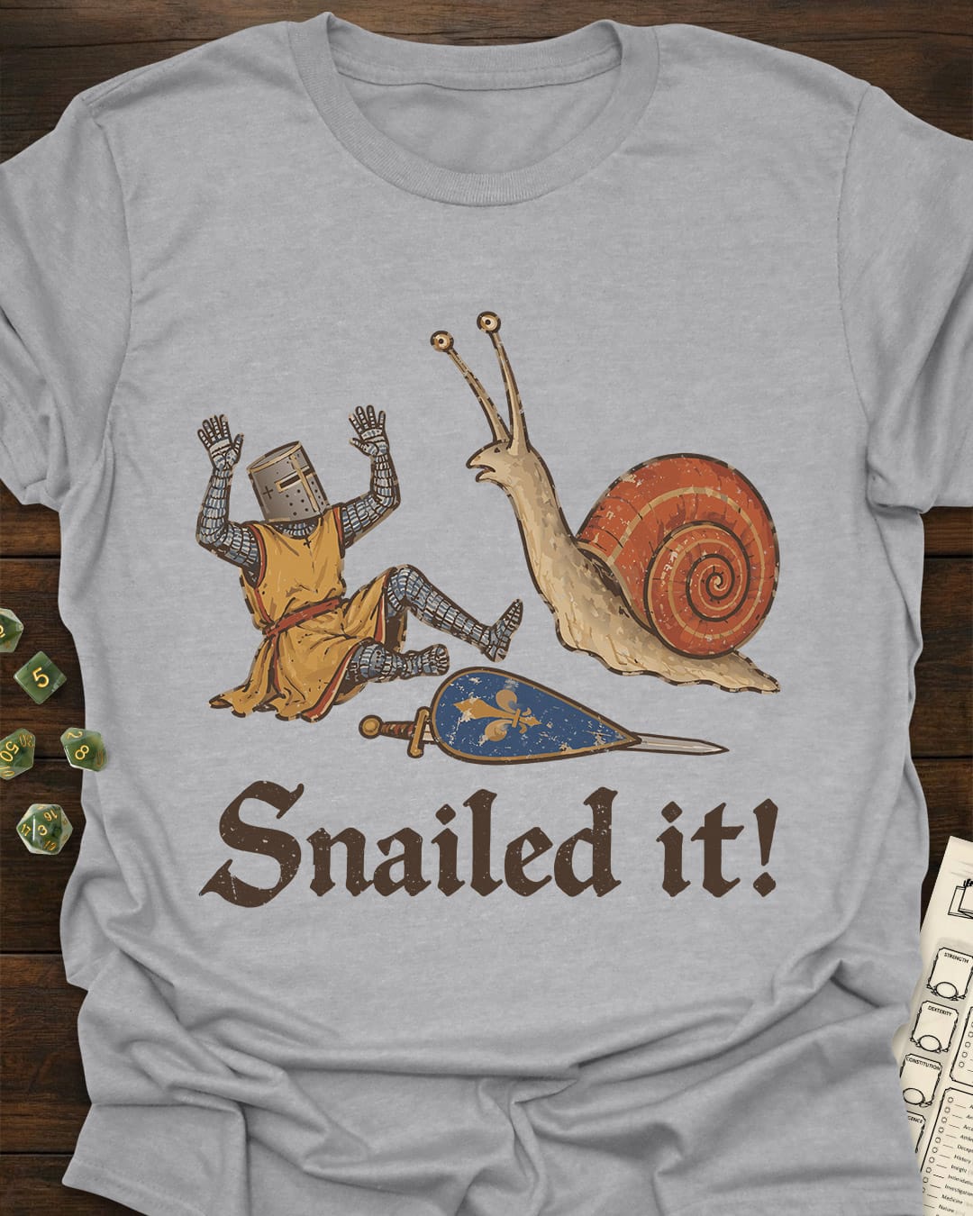 Snailed It T-Shirt