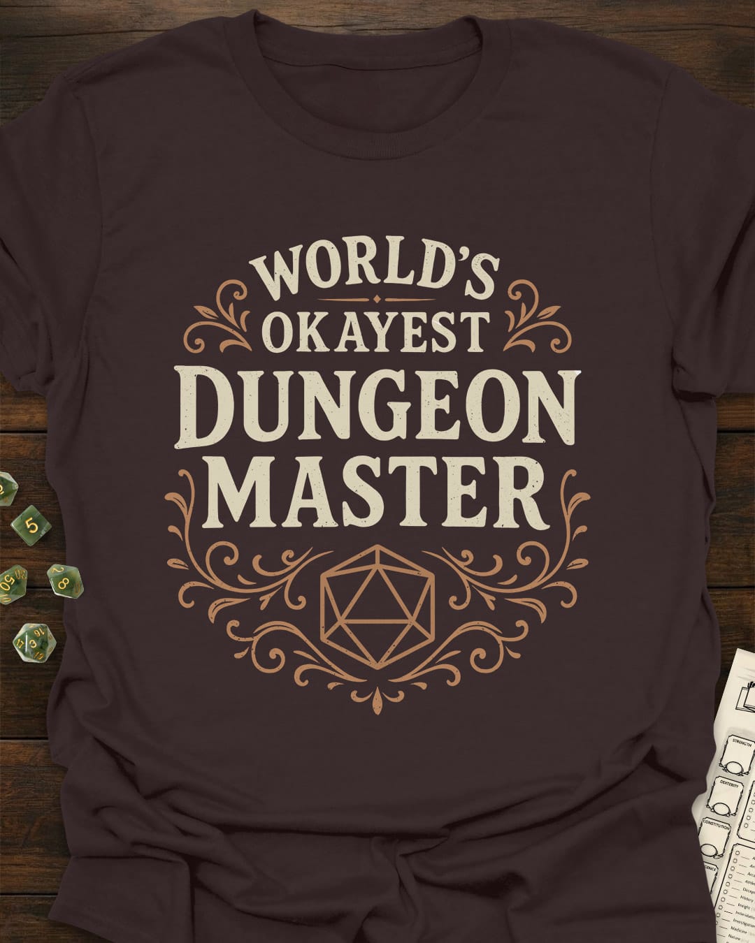 World's Okayest Dungeon Master T-Shirt