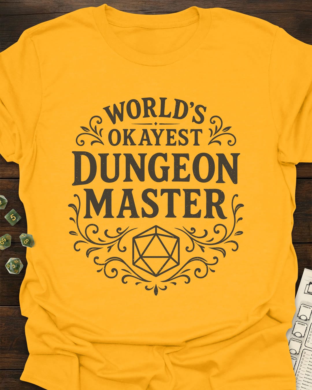 World's Okayest Dungeon Master T-Shirt