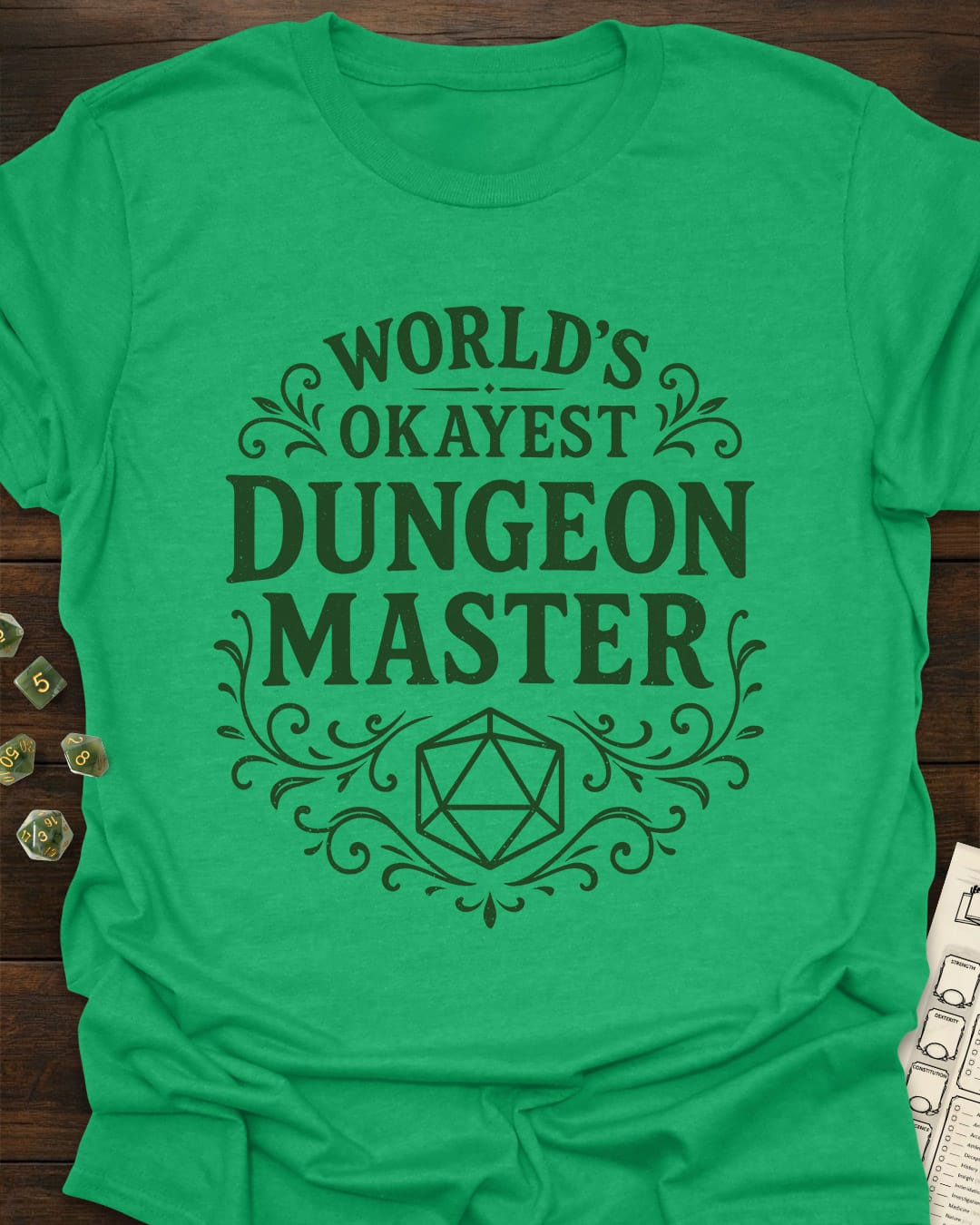 World's Okayest Dungeon Master T-Shirt
