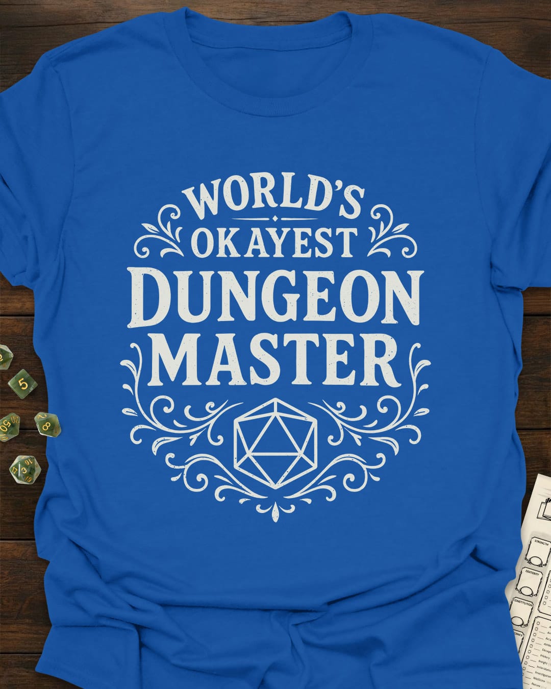 World's Okayest Dungeon Master T-Shirt