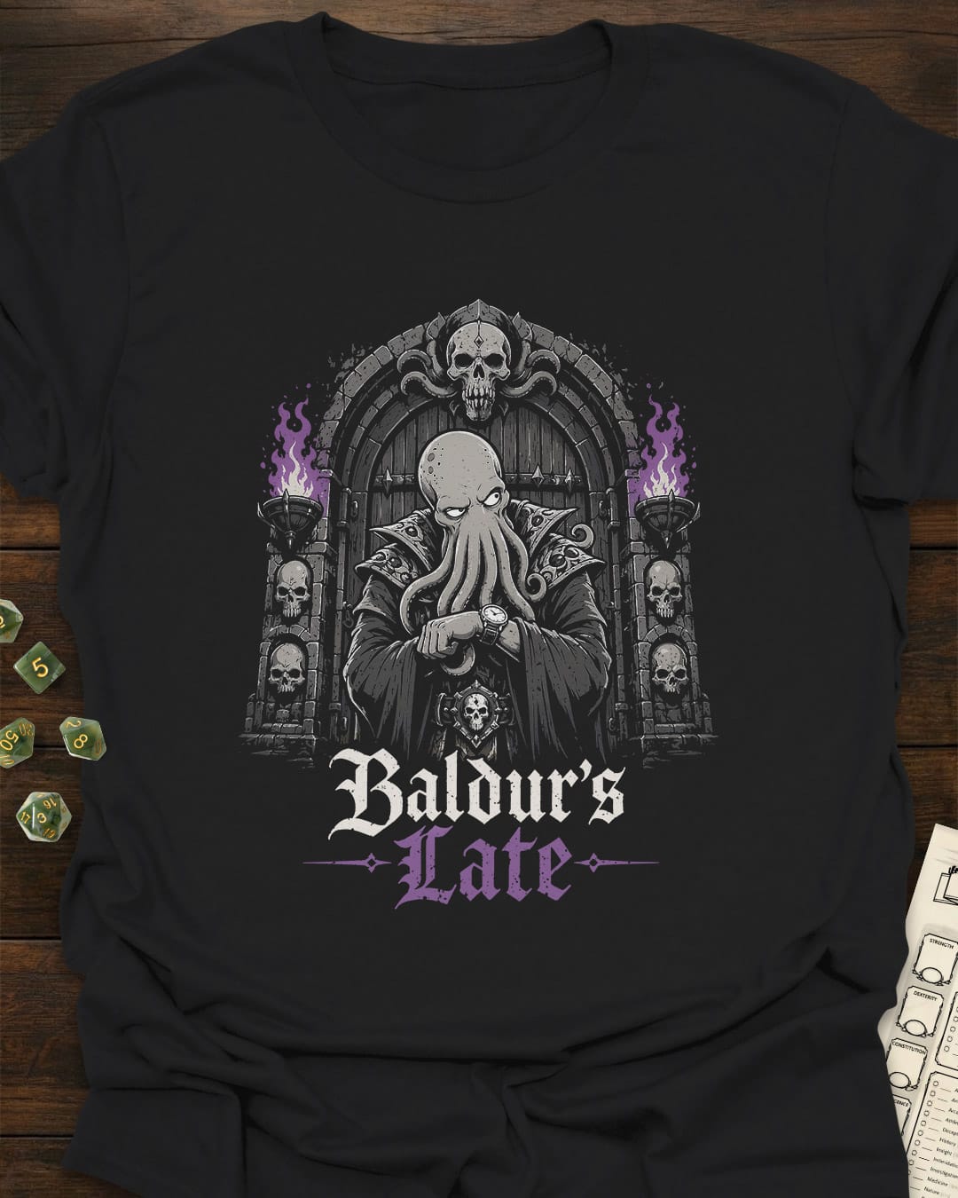 Baldur's Late T-Shirt