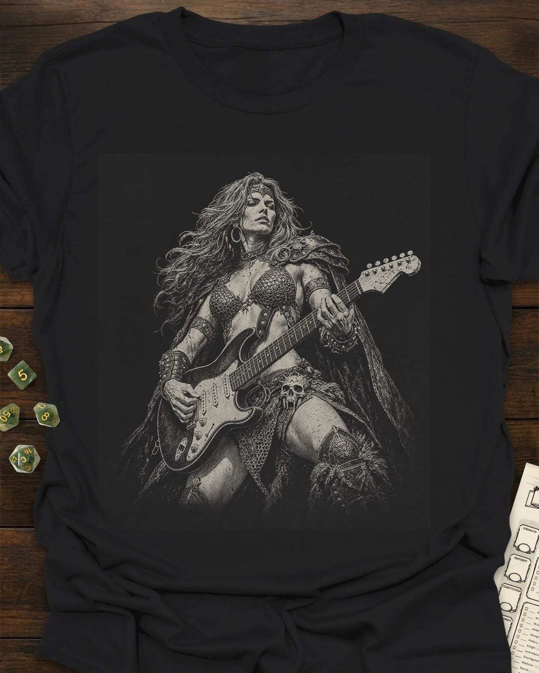 Barbarian Guitar T-Shirt