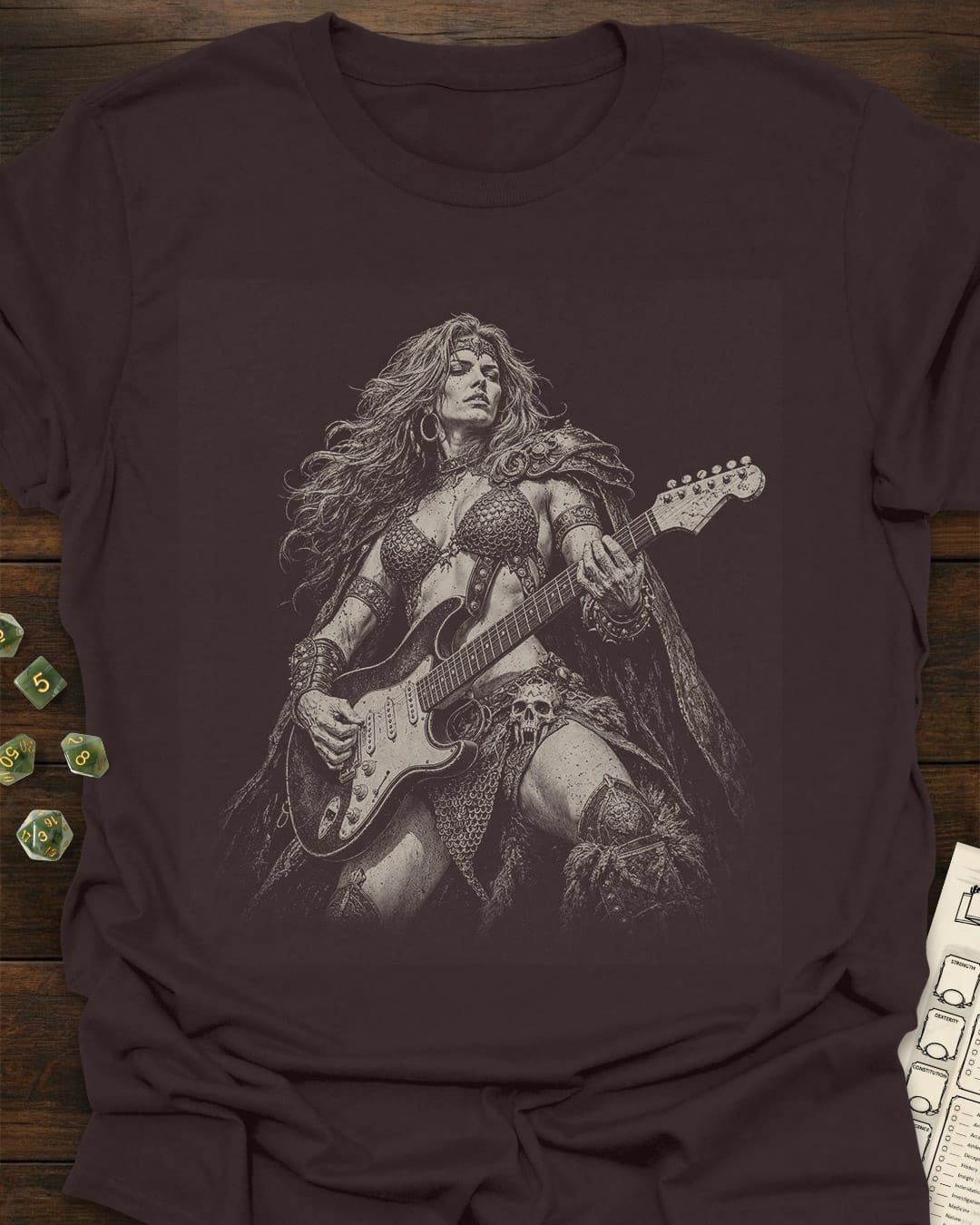 Barbarian Guitar T-Shirt