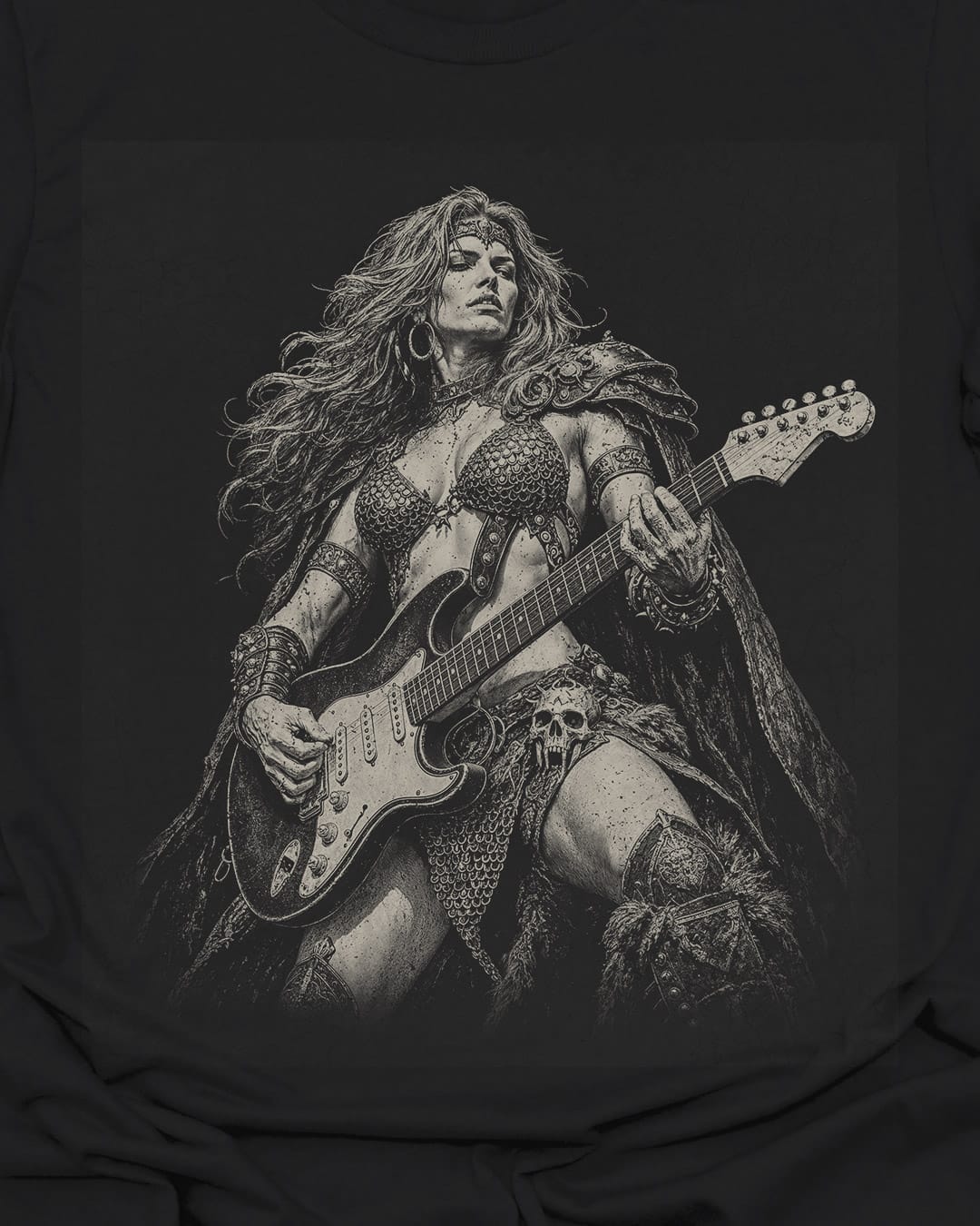 Barbarian Guitar T-Shirt