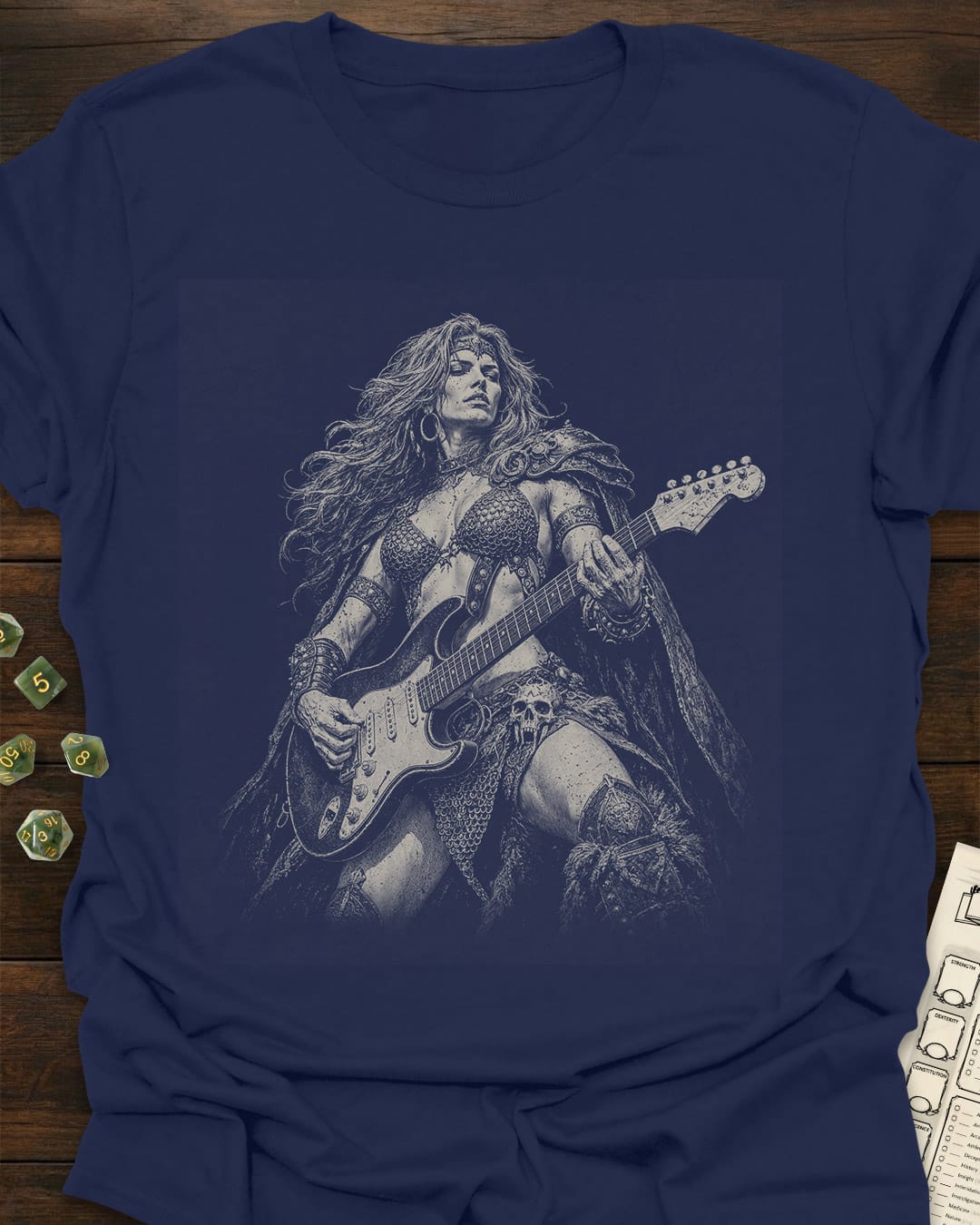 Barbarian Guitar T-Shirt