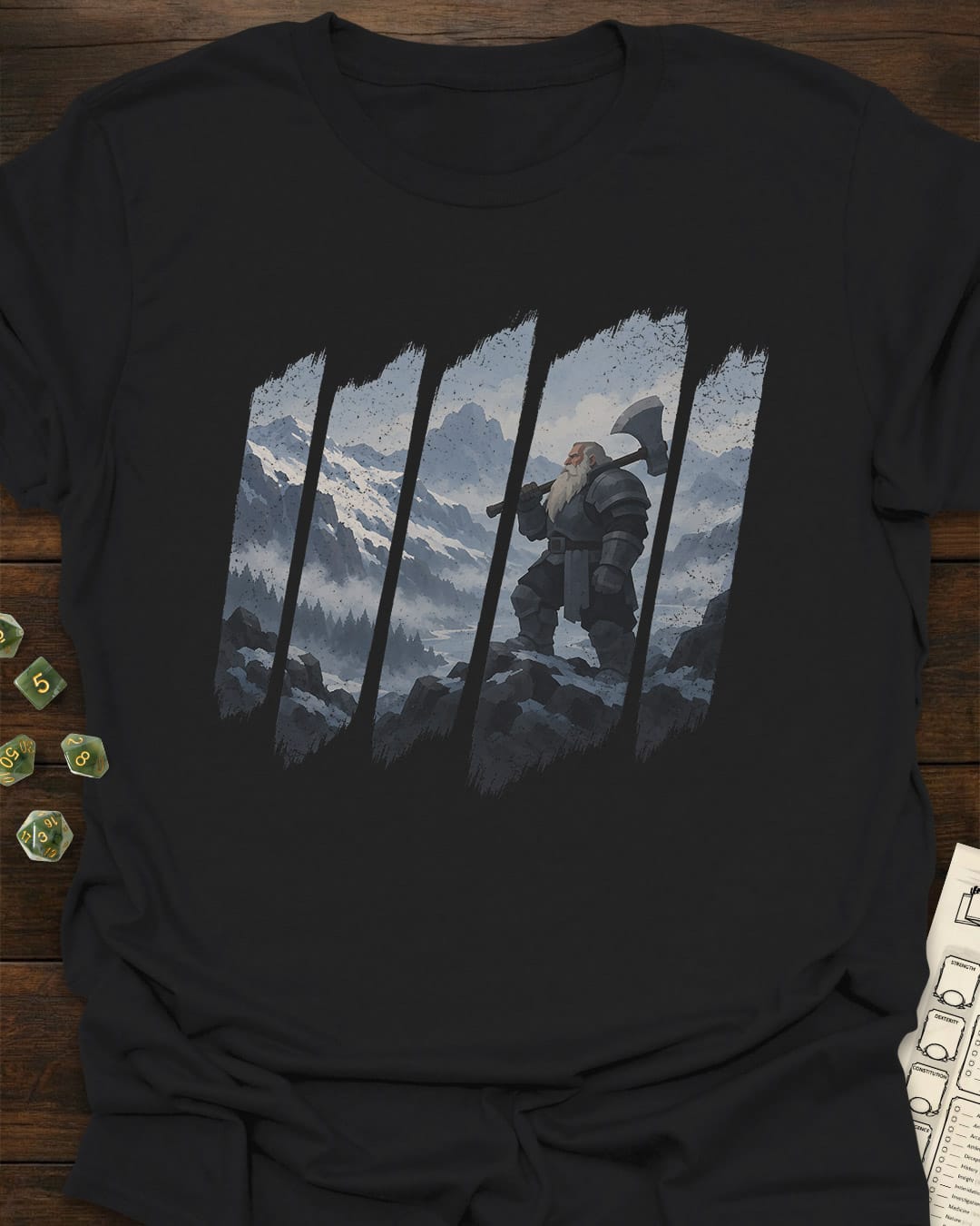 Brush Dwarf Warrior T-Shirt