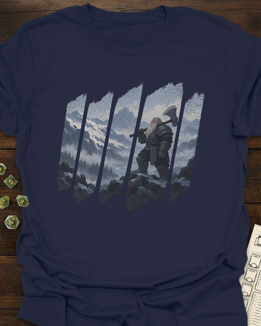 Brush Dwarf Warrior T-Shirt