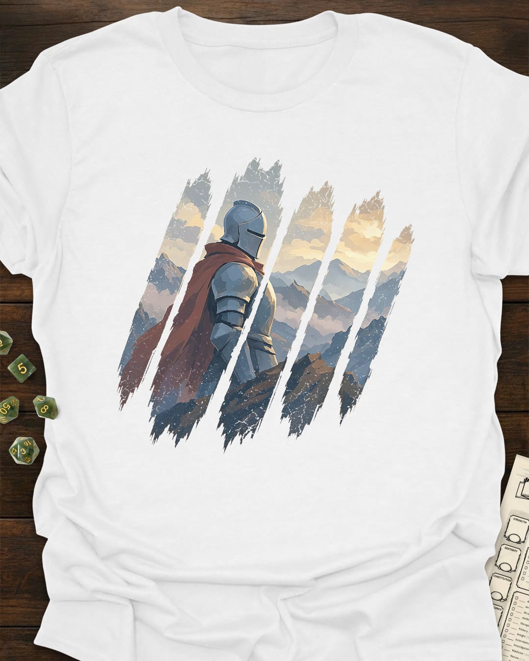 Brush Human Warrior T-Shirt