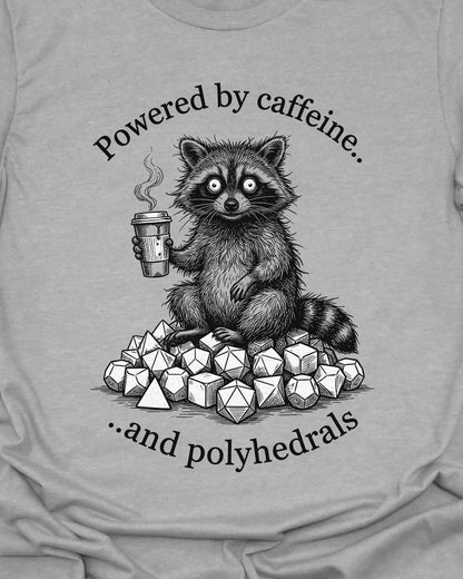 Caffeine and Polyhedrals T-Shirt