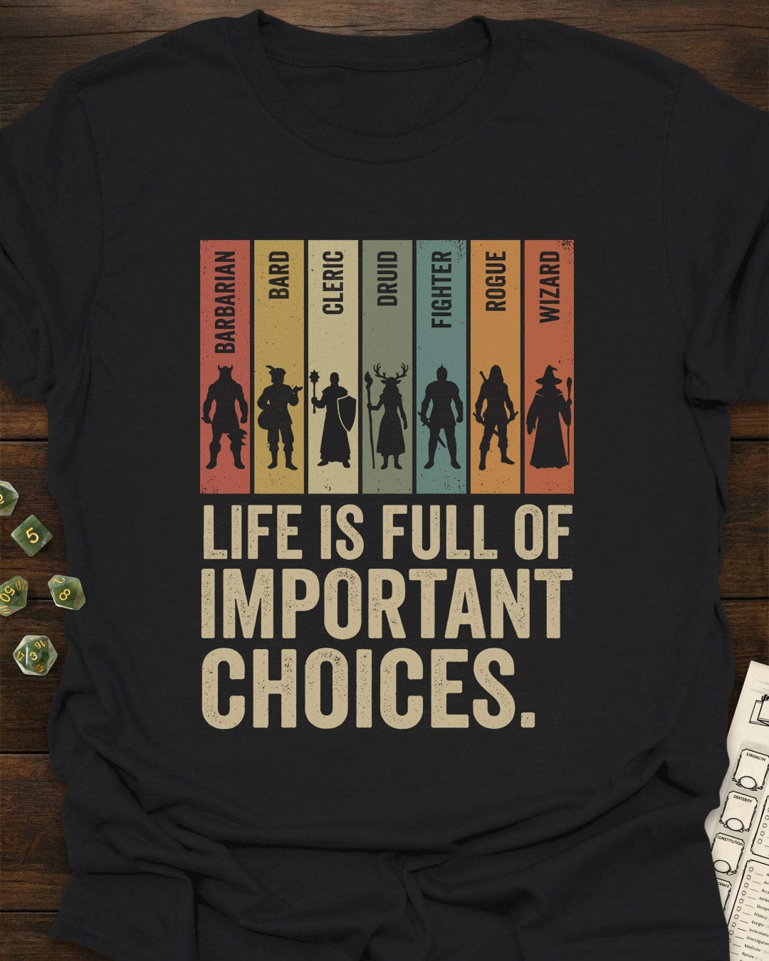 Choose your Class - RPG T-Shirt