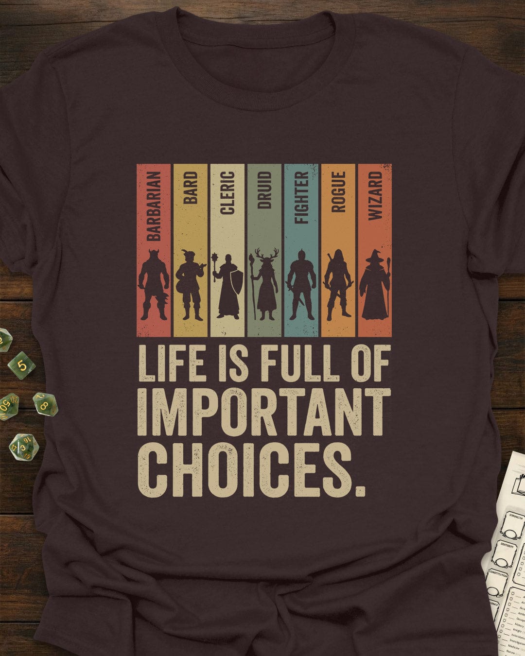 Choose your Class - RPG T-Shirt