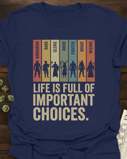 Choose your Class - RPG T-Shirt