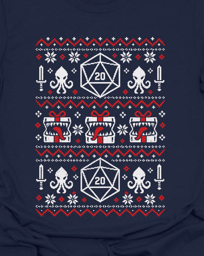 Faux X-mas Knit T-Shirt