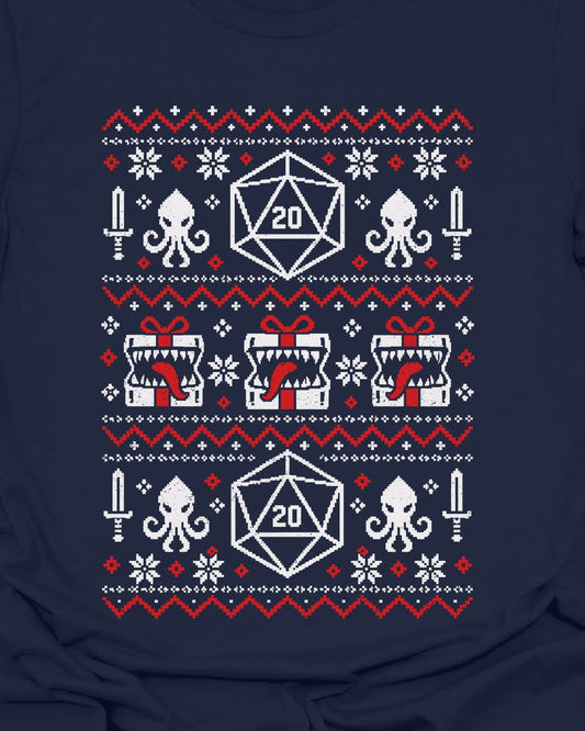 Faux X-mas Knit T-Shirt