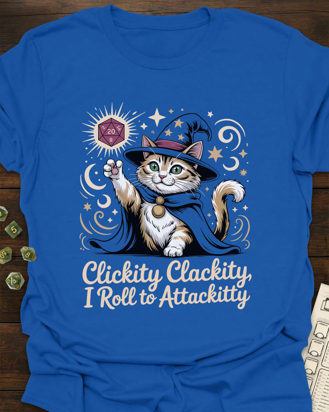 Clickity Clackity Attackitty – T-Shirt