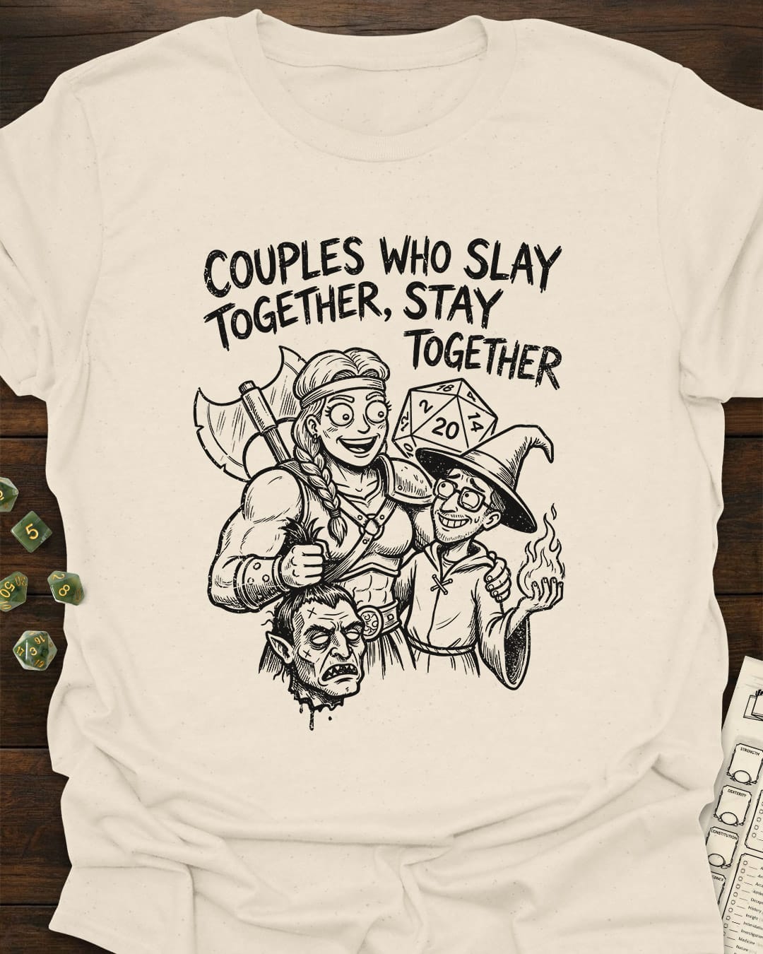 Couples Slay Together Tee