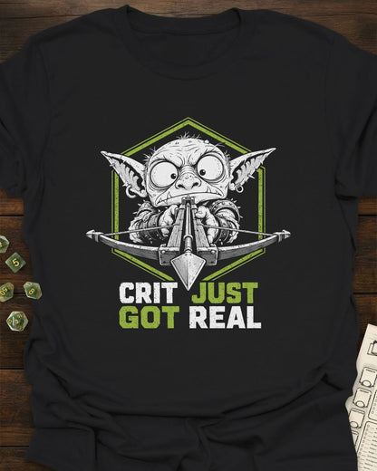 Crit got Real T-Shirt