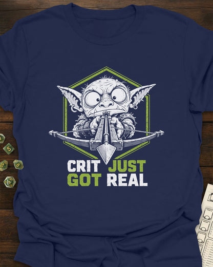 Crit got Real T-Shirt