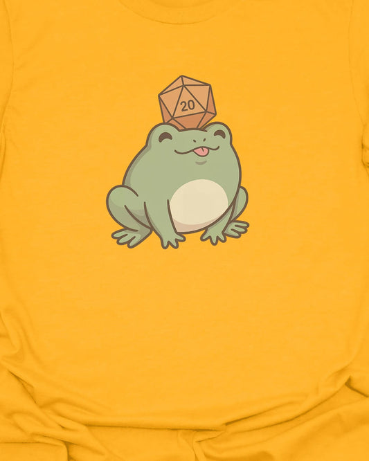 Cute Frog d20 T-Shirt