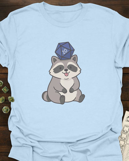 Cute Raccoon d20 T-Shirt
