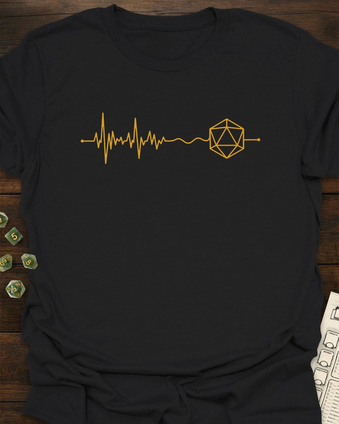 D20 Heartbeat T-Shirt