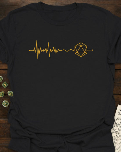 D20 Heartbeat T-Shirt