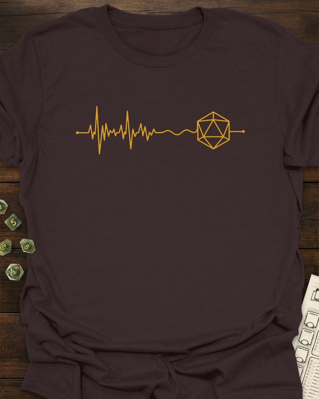 D20 Heartbeat T-Shirt