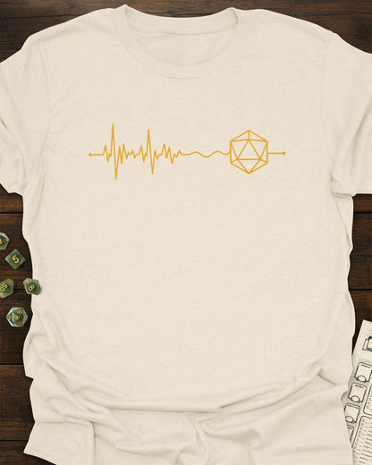 D20 Heartbeat T-Shirt