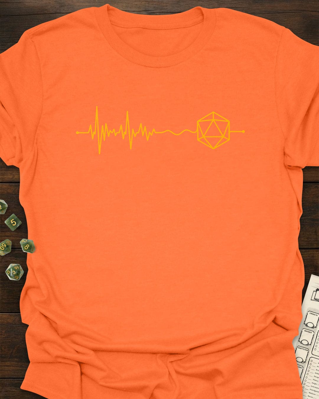 D20 Heartbeat T-Shirt