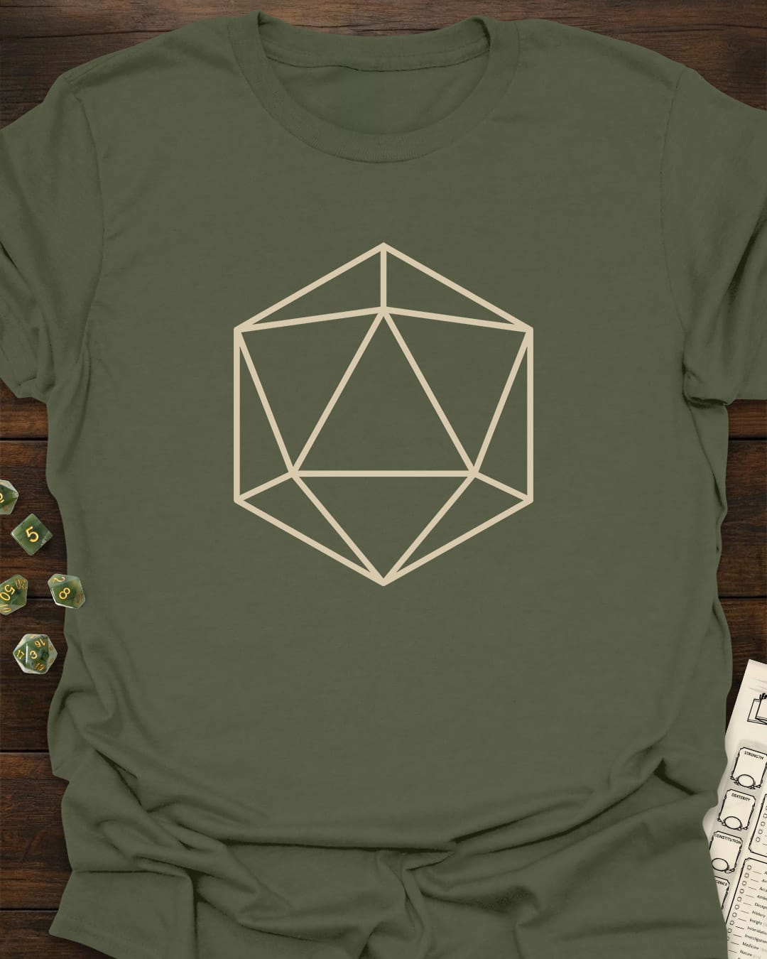 D20 Minimalistic T-Shirt