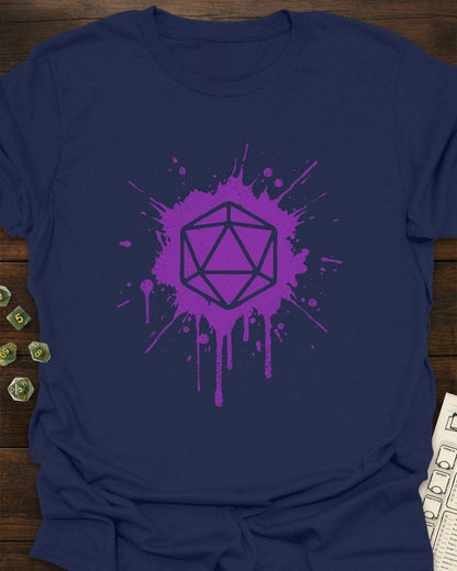 D20 Spatter T-Shirt