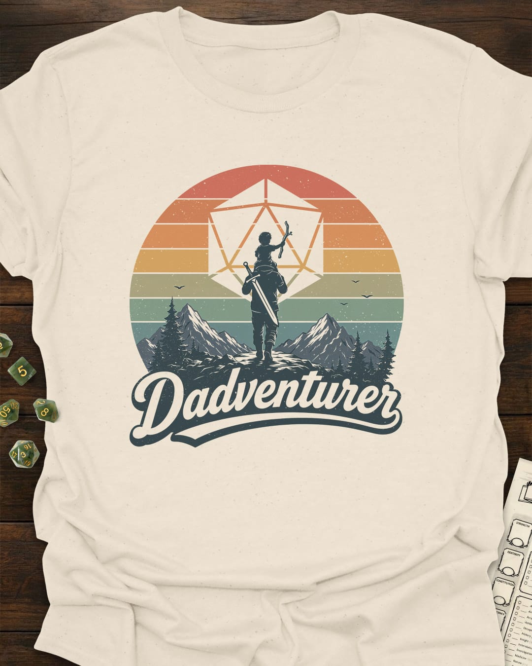 Dadventurer Father's Day T-Shirt