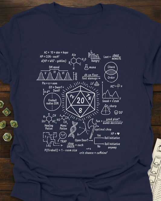 Dice Math - T-Shirt