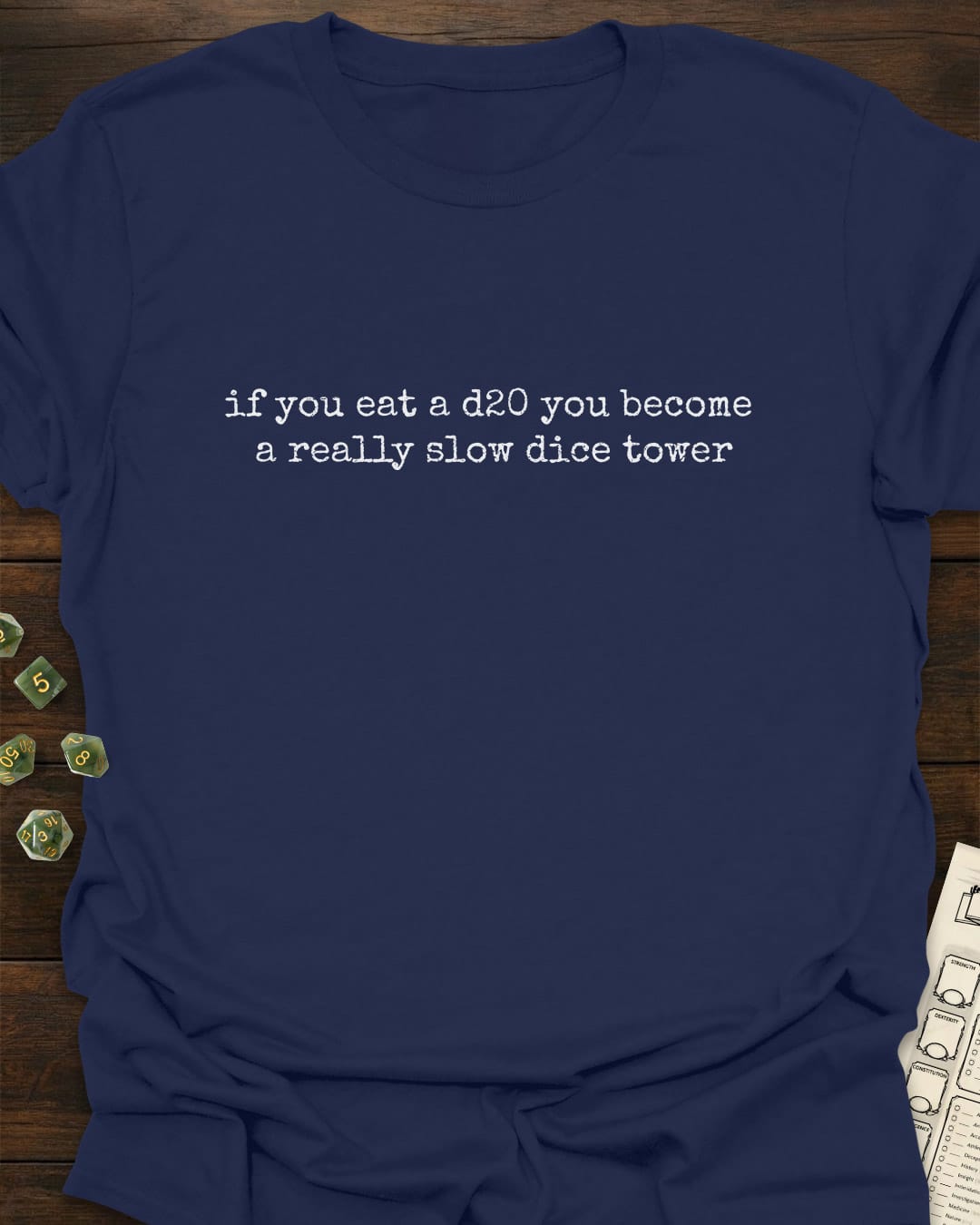Slow Dice Tower T-Shirt