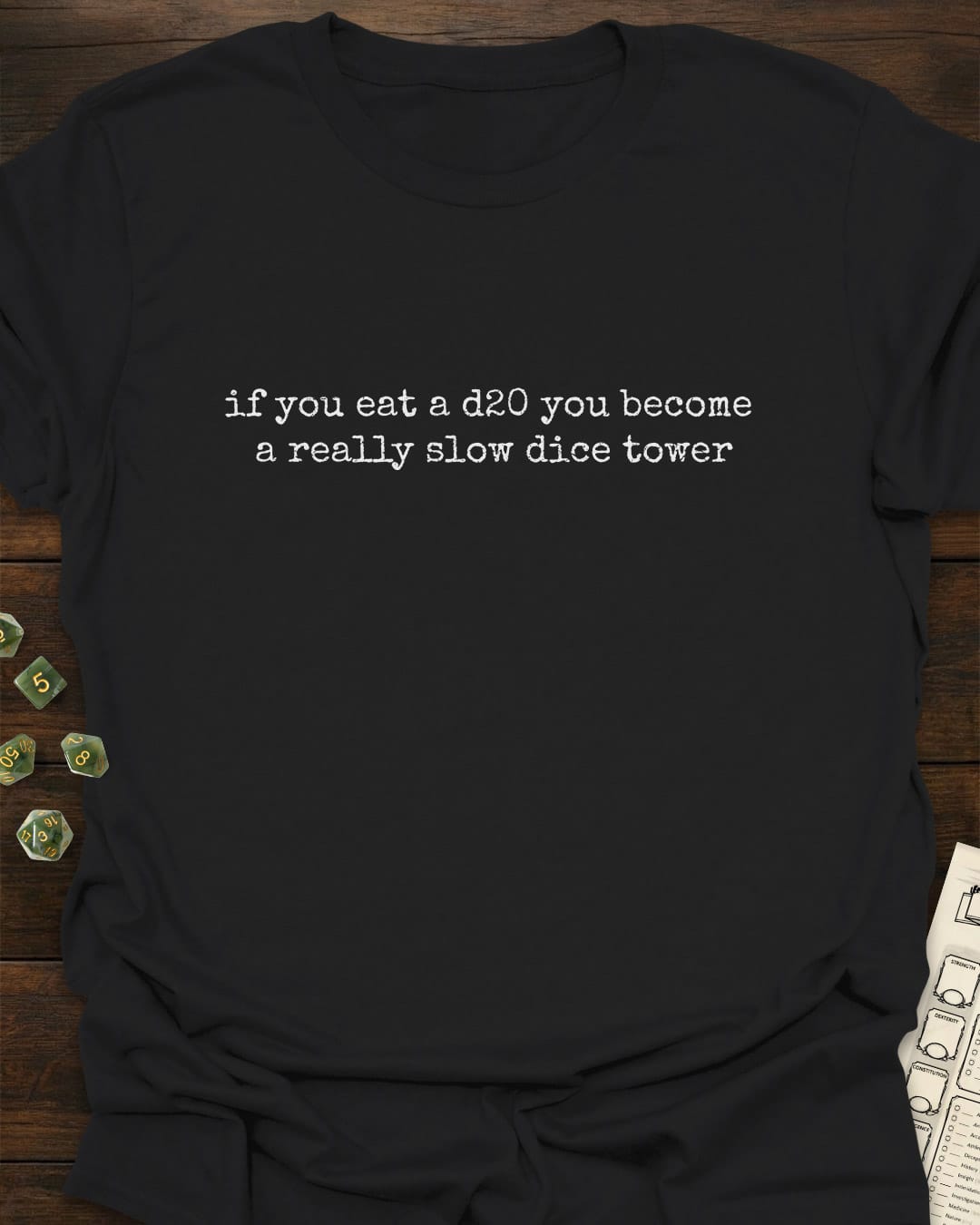 Slow Dice Tower T-Shirt