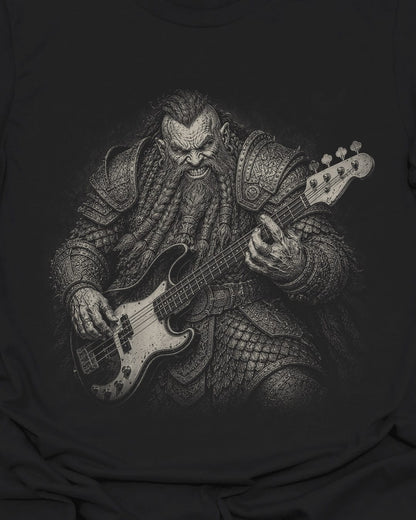 Dwarf Bass Guitar T-Shirt