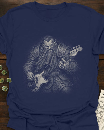 Dwarf Bass Guitar T-Shirt
