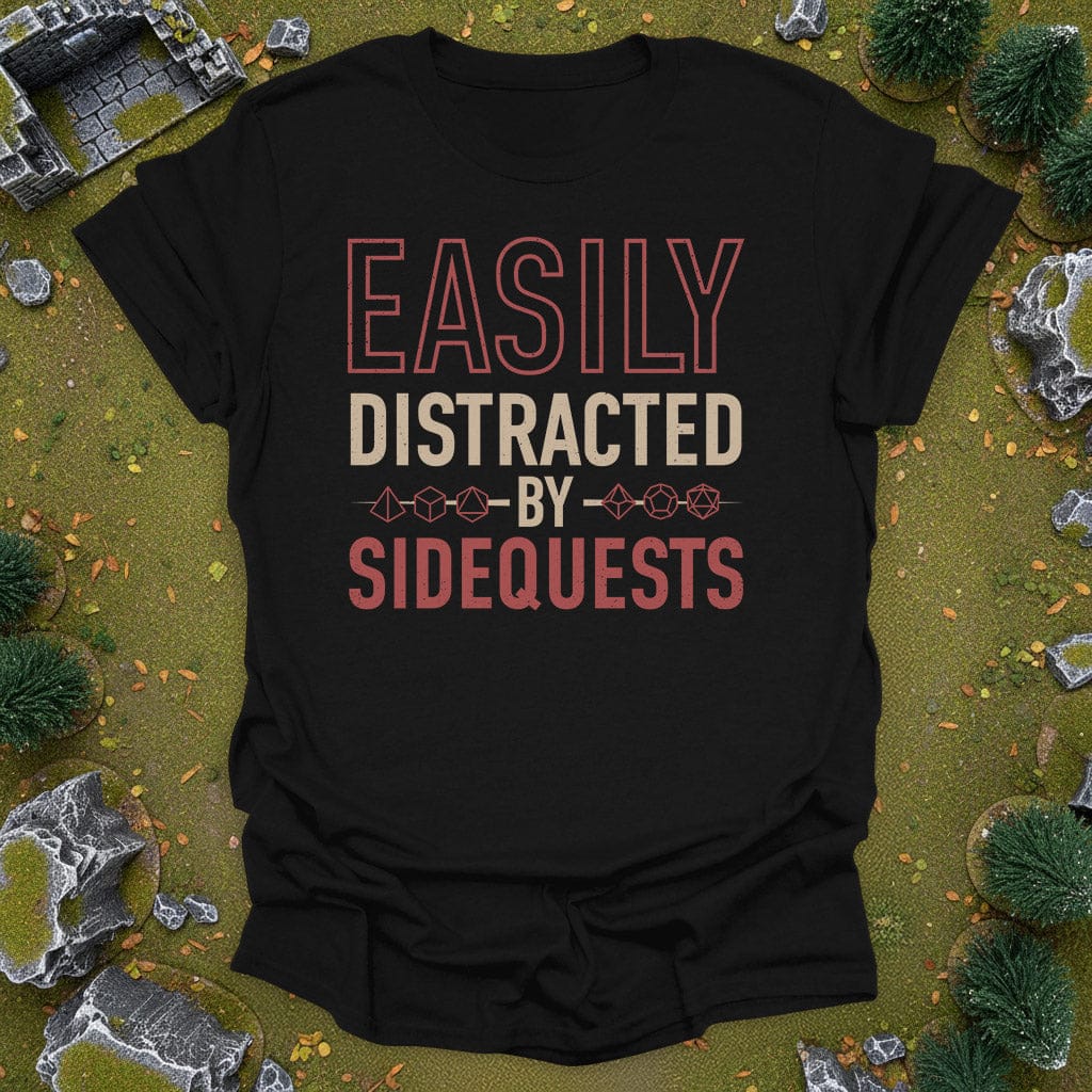 Distracted by sidequests T-Shirt