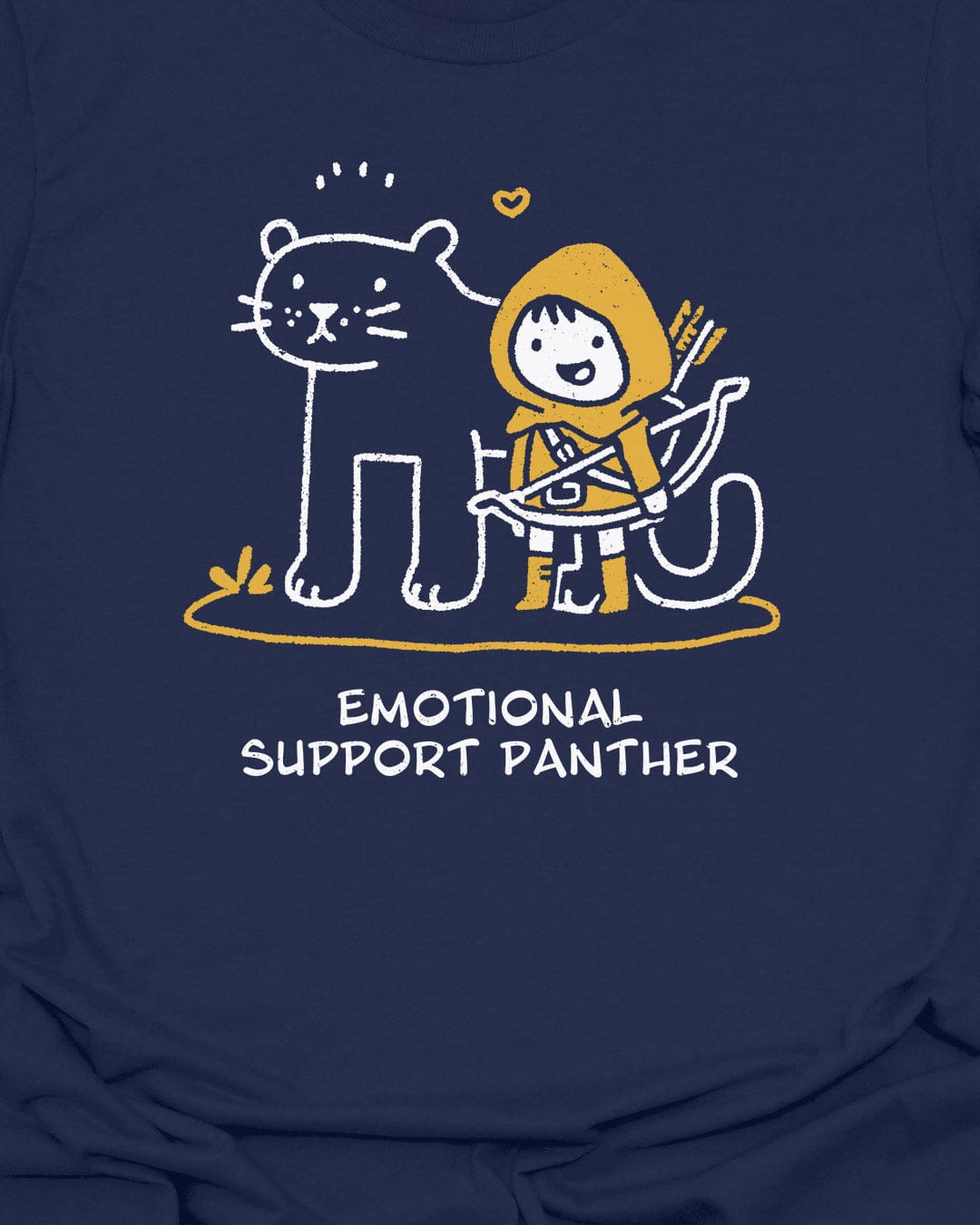 Emotional Support Panther T-Shirt